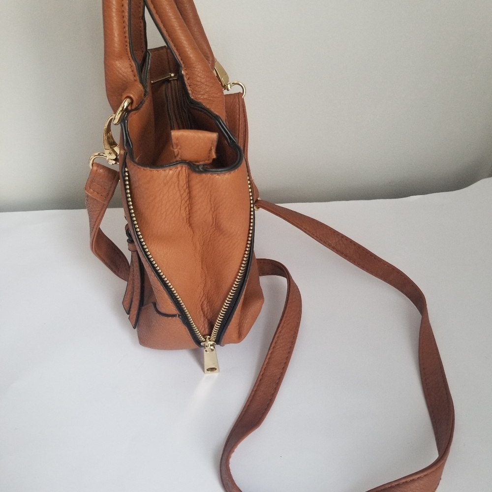 Christian Siriano For Payless Brown Hand/Shoulder Bag/Purse - Picture 7 of 14